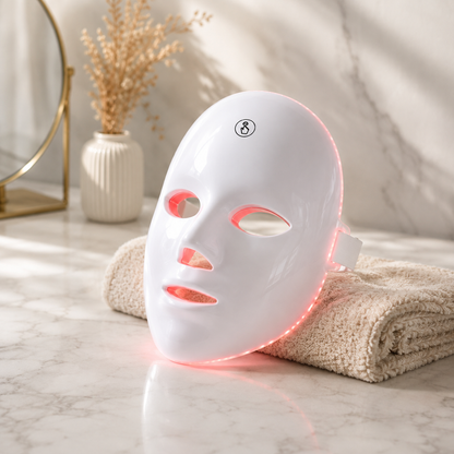 Máscara Facial LED LUVEQIA™ | Terapia de Luz para una Piel Radiante